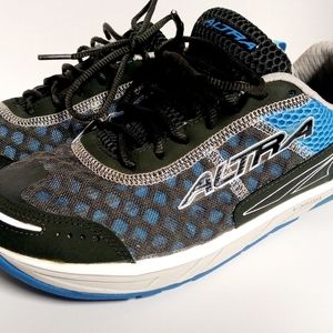 ALTRA A1233-1-085 Mens Instinct Zero Drop trail runners Blue- Grey